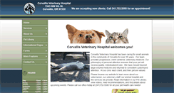 Desktop Screenshot of corvallis-vet.com