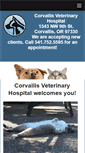 Mobile Screenshot of corvallis-vet.com
